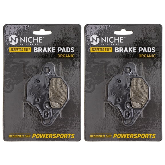 Niche Front Brake Pad Set for Suzuki RM80 DRZ125 Organic Motorcycle 2 Pack 519-KPA2541D