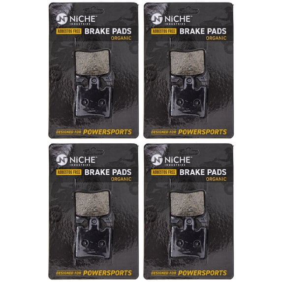 Niche Front Brake Pad Set for Triumph Daytona 675 Organic Motorcycle 4 Pack 519-KPA2569D