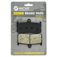 thumbnail image 1 of Niche Front Brake Pad Set for Triumph T2021221 Organic Motorcycle 519-KPA2679D, 1 of 5