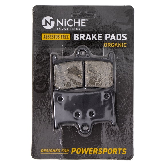 Niche Front Brake Pad Set for Yamaha YZF R6 Organic Motorcycle 519-KPA2481D