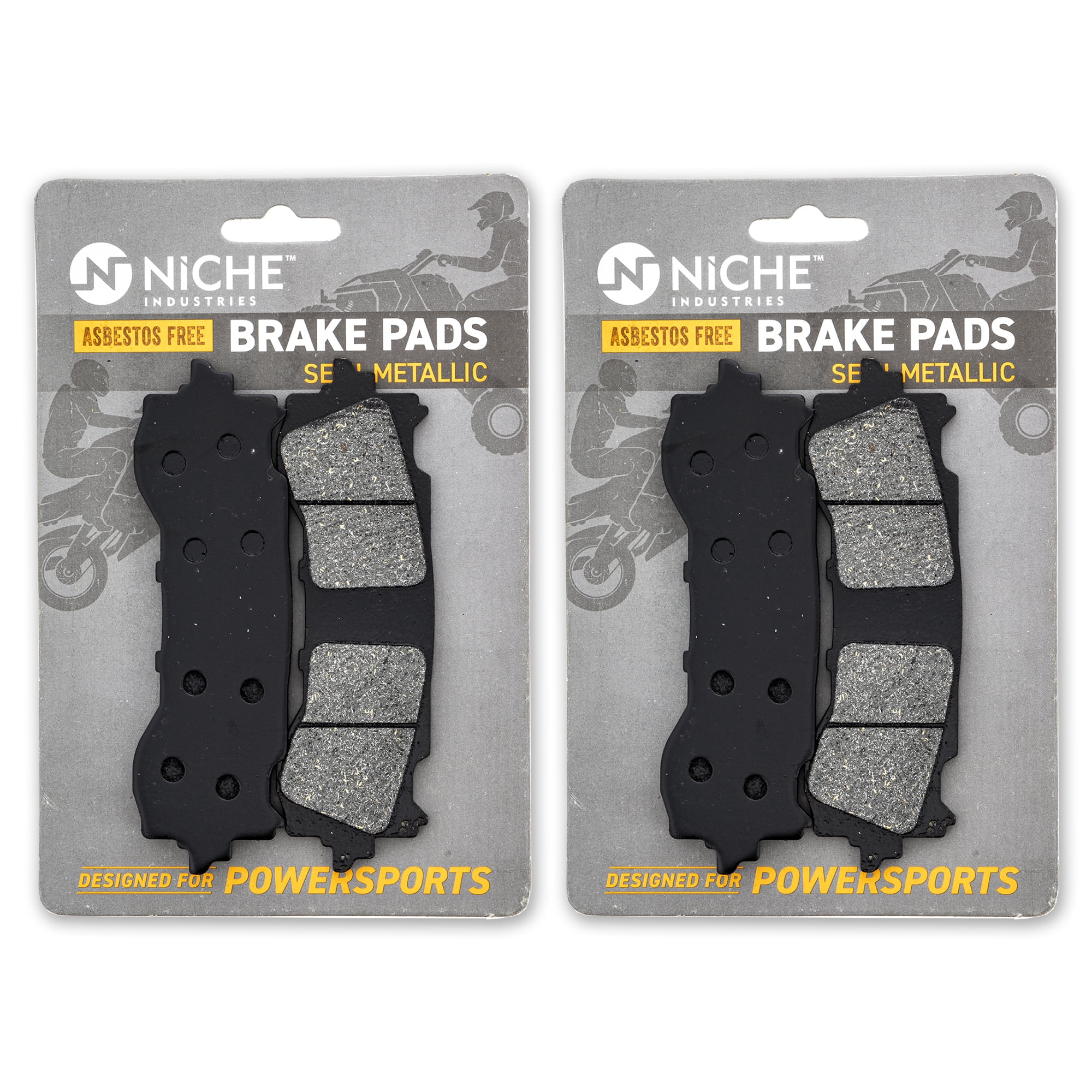 Niche Front Brake Pad for Honda Goldwing 1800 SemiMetallic Motorcycle