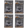 thumbnail image 1 of Niche Front Brake Pad for Suzuki Hayabusa Semi-Metallic Motorcycle 4 Pack 519-KPA2393D, 1 of 6