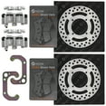 thumbnail image 1 of Niche Front Brake Rotor Caliper Pad Set for Polaris Ranger 500 1911284 5244314 MK1007961, 1 of 7