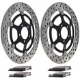 thumbnail image 1 of Niche Front Brake Rotor Pad Kit for Ducati 61341021A 49240851A Motorcycle MK1006979, 1 of 8
