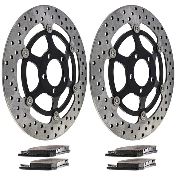 Niche Front Brake Rotor Pad Kit for Ducati 61341021A 49240851A Motorcycle MK1006979