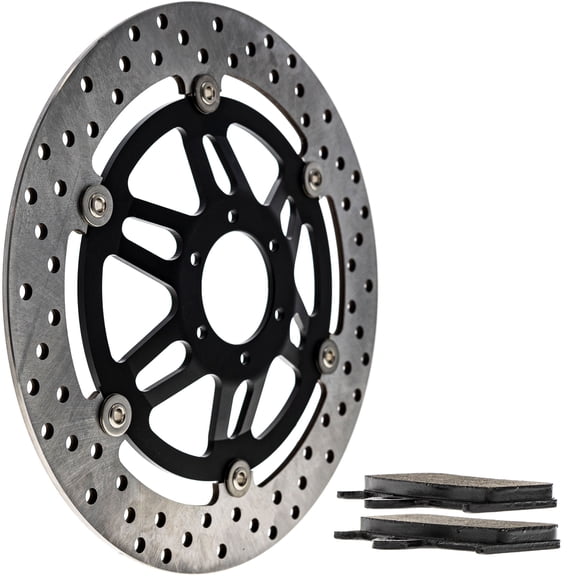 Niche Front Brake Rotor Pad Kit for Honda Super Hawk 1000 Motorcycle MK1006681