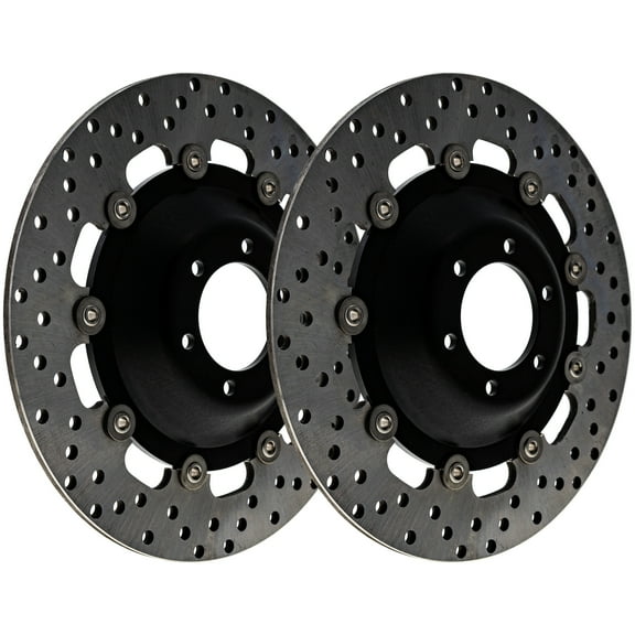 Niche Front Brake Rotor Set for Honda Goldwing 1000 45120-371-000 Motorcycle 519-CRT2595R