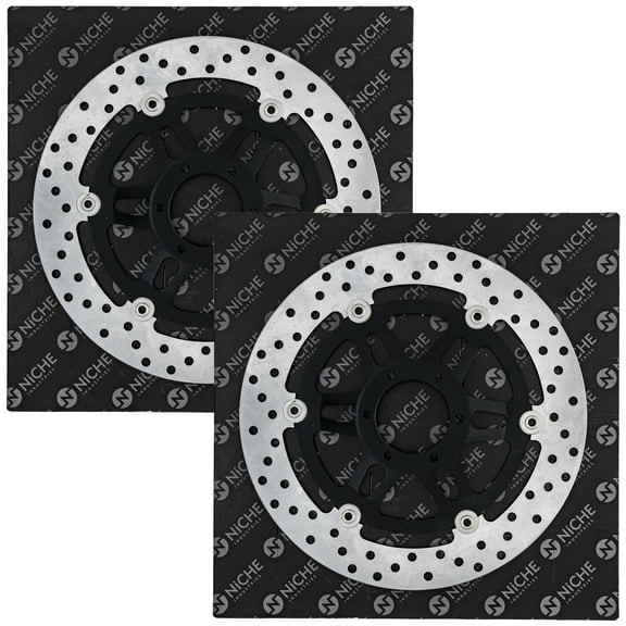 Niche Front Brake Rotor Set for Honda Valkyrie 1500 CBR600F4 Motorcycle 519-CRT2254R