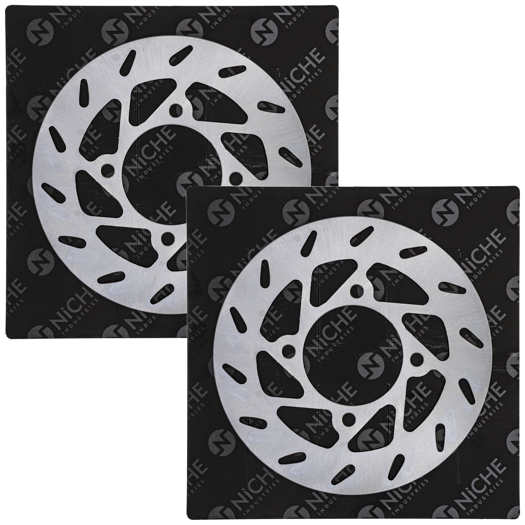 Niche Front Brake Rotor Set for Polaris Predator 500 Outlaw 500 525 ATV ...