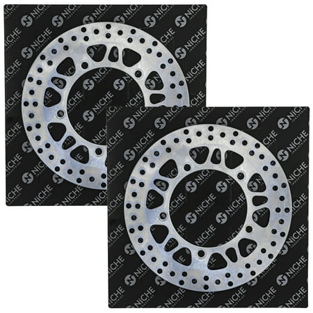 Niche Front Brake Rotor Set for Suzuki Burgman 400 650 Scooter 519-CRT2288R