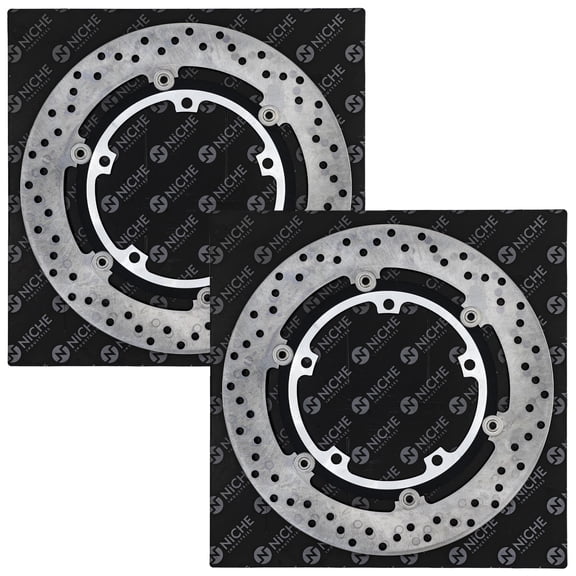 Niche Front Brake Rotor Set for Triumph Speed Triple Sprint GT Motorcycle 519-CRT2566R