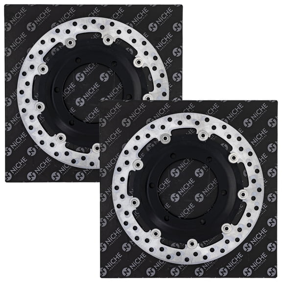 Niche Front Brake Rotor Set for Triumph Sprint Trident 750 Trophy 1200 519-CRT2519R