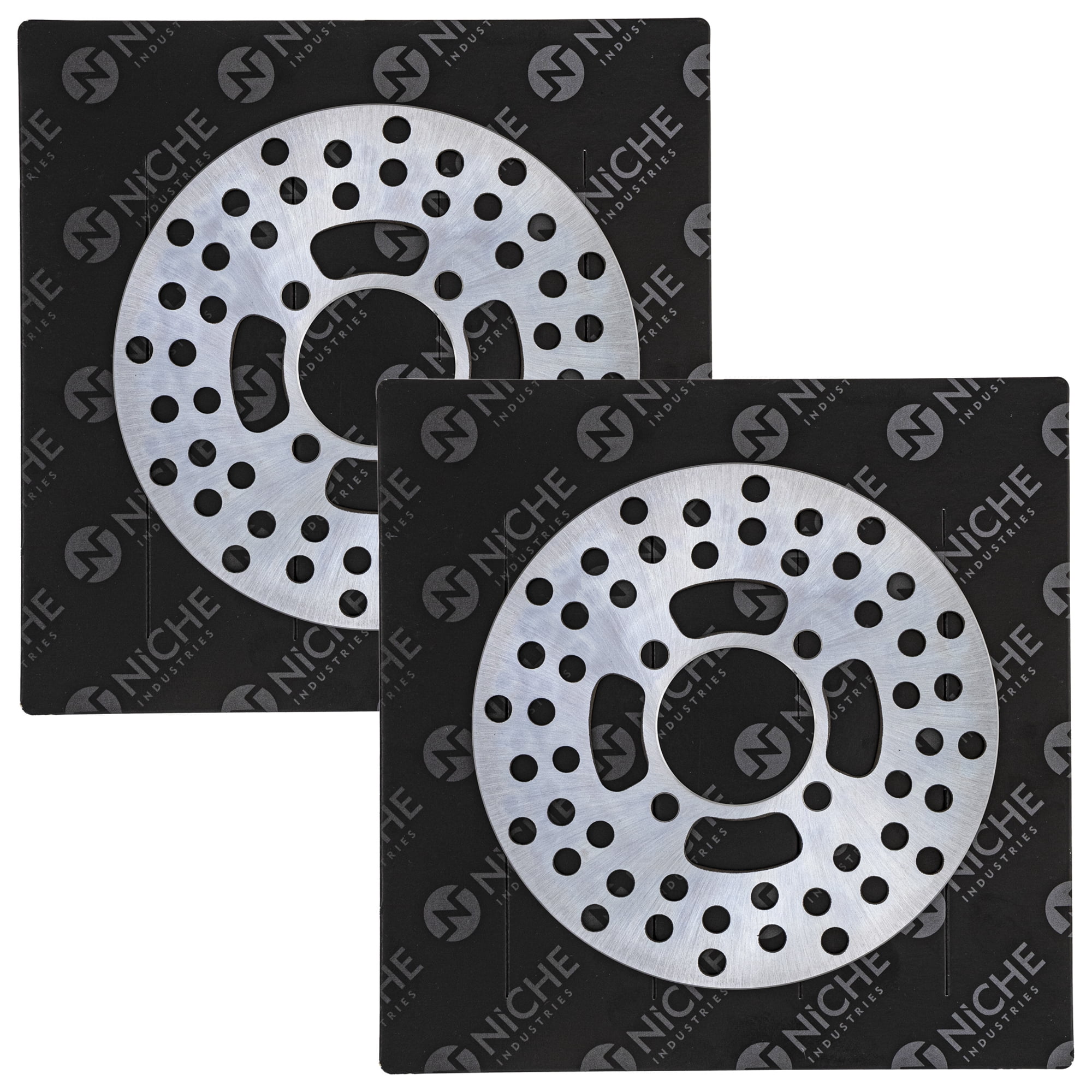 Niche Front Brake Rotor Set for Yamaha Banshee Warrior 350 ATV 519 ...