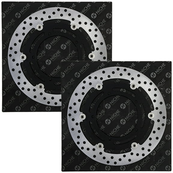 Niche Front Brake Rotor Set for Yamaha YZF R1 4C8-2581T-00-00 Motorcycle 519-CRT2317R