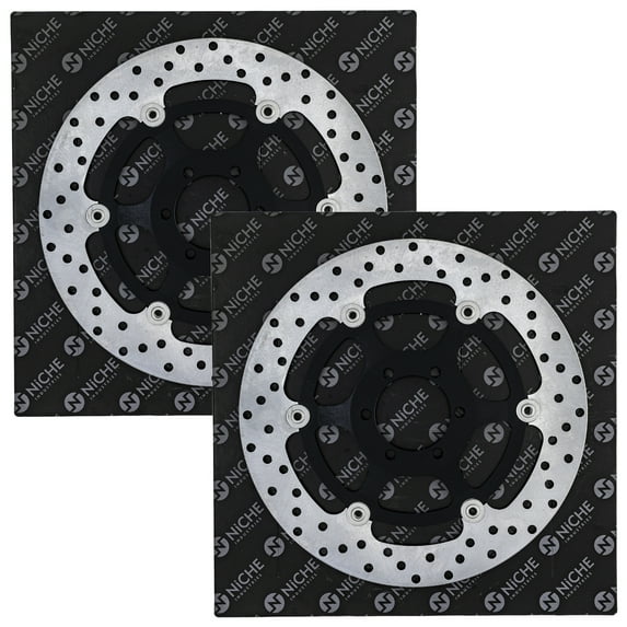 Niche Front Brake Rotor Set for Yamaha YZF600R FZR600 FJ1200 Motorcycle 519-CRT2373R