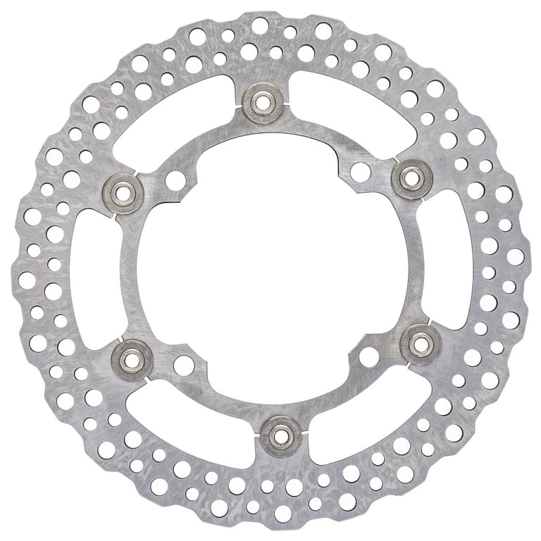 NICHE Front Brake Rotor For Kawasaki KX250 KX125 KX450F KLX450R - Contour Floating Rotor, 250mm Diameter