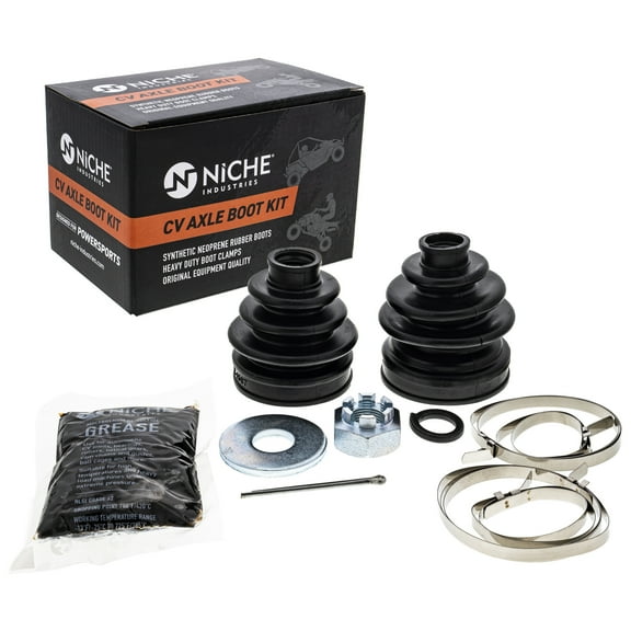 Niche Front CV Axle Boot Kit for Kawasaki Mule 3010 2510 4010 UTV 519-KCV2366B