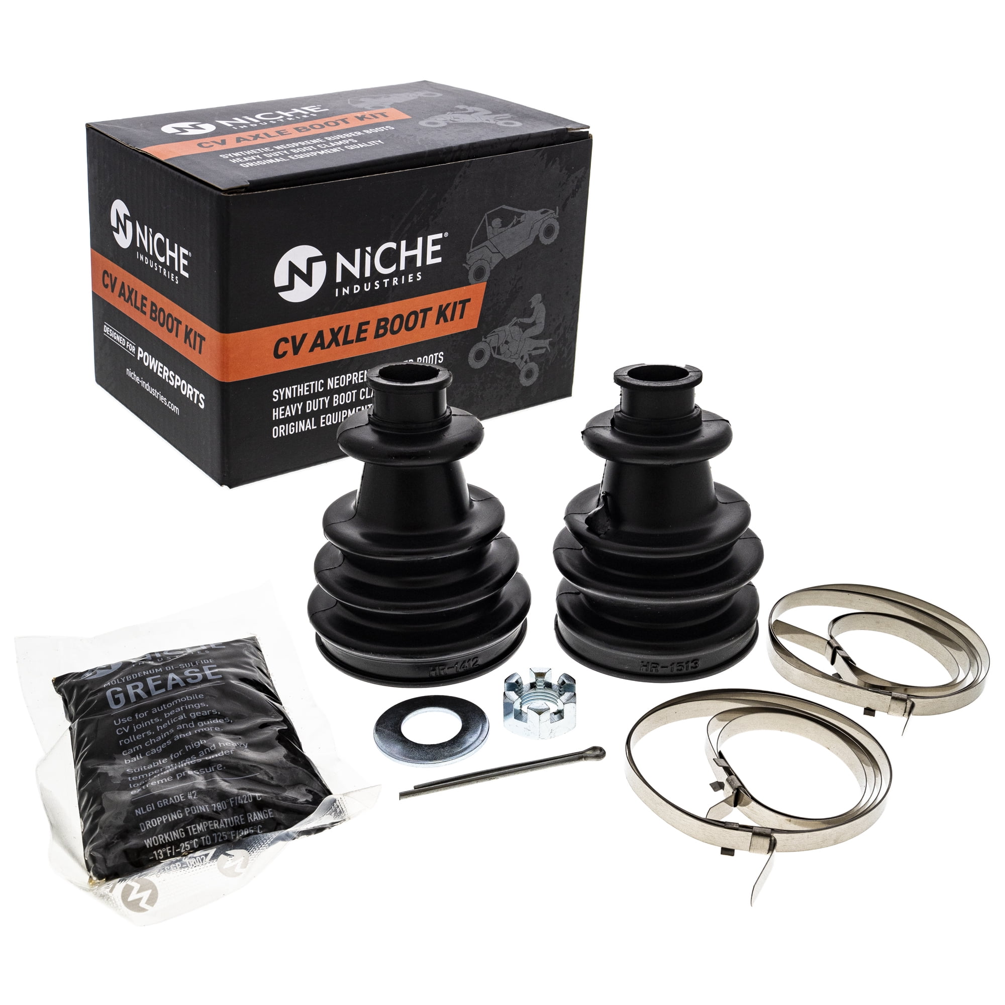 NICHE Front CV Axle Boot Kit For Polaris Sportsman 450 570 ATV - Replaces 3236090
