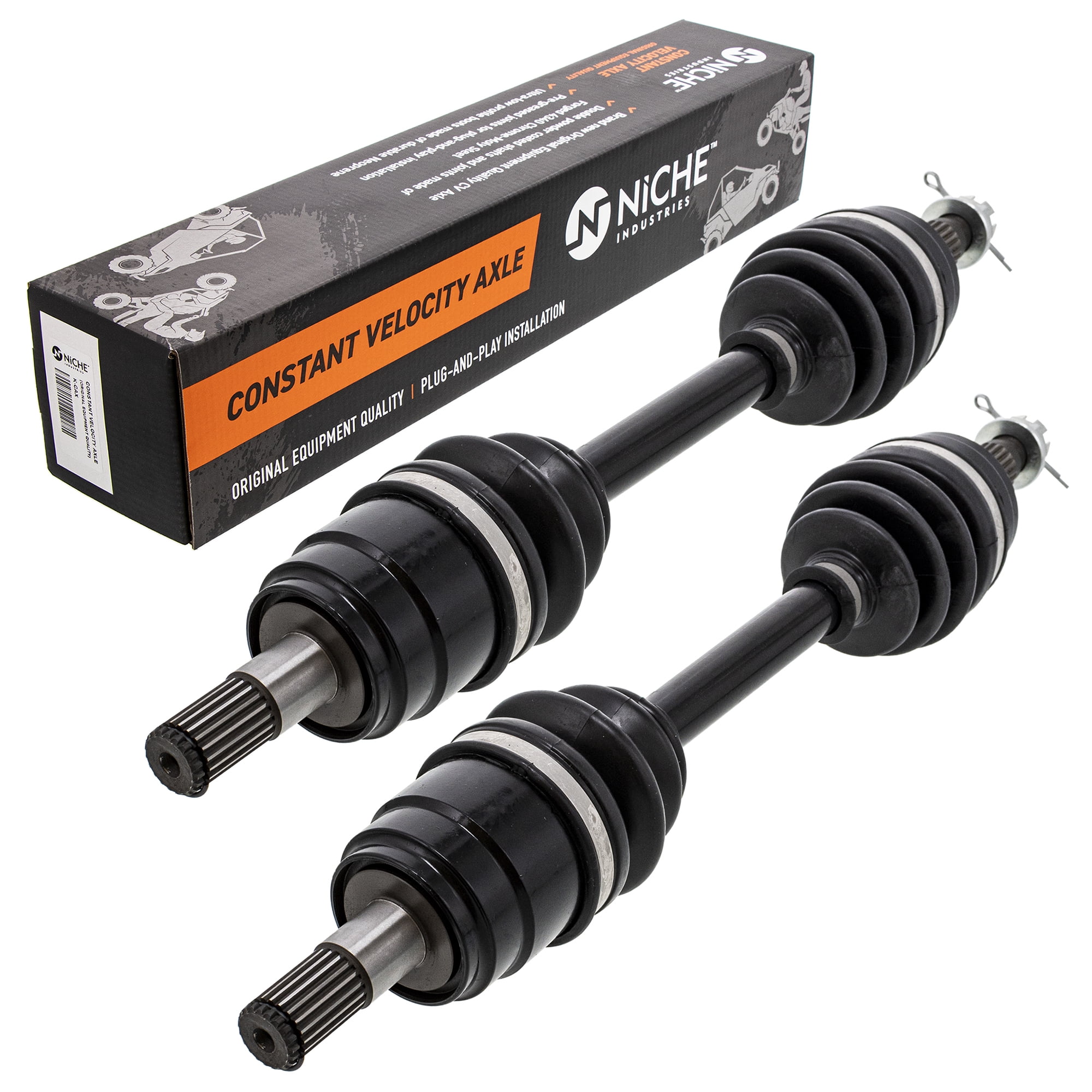 Niche Front CV Axle Drive Shaft for Honda Rancher 350 ATV 2 Pack