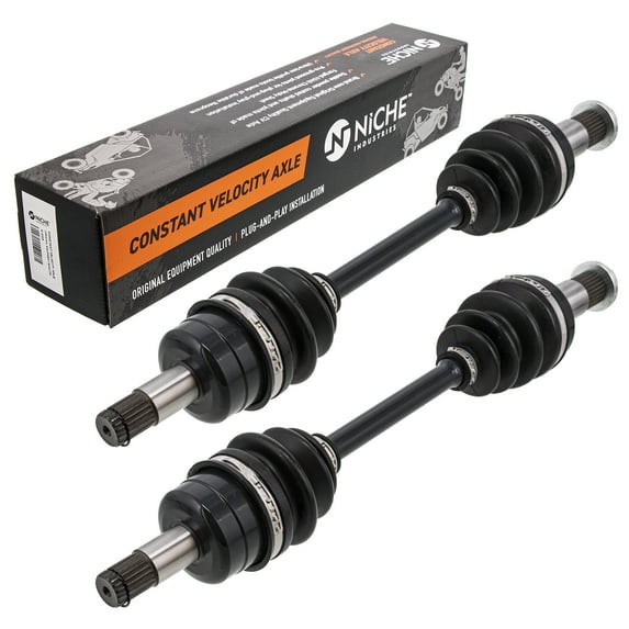 Niche Front CV Axle Drive Shaft for Yamaha Grizzly 700 ATV 2 Pack 519-KCA2235X