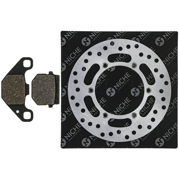 Niche Front Left Brake Rotor Pad Kit for Kawasaki KX80 41080-1270 Motorcycle MK1007040