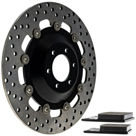 Niche Front Left Brake Rotor Pad Kit for Suzuki 69102-05810 Motorcycle MK1006930