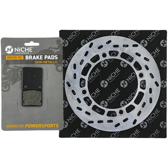 Niche Front Left Brake Rotor Pad Kit for Suzuki DR200 59100-38870 Motorcycle MK1007244