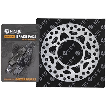 Niche Front Left Brake Rotor for Suzuki RM100 59301-03820 Semi-Metallic MK1008081