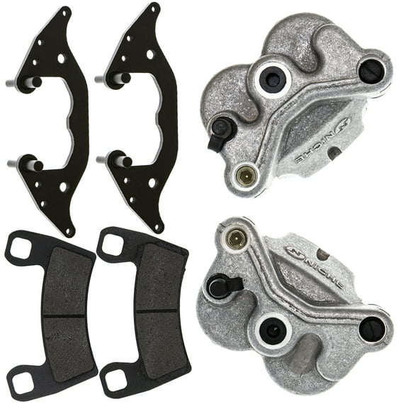 Niche Front Left Right Brake Caliper Pad Set for Polaris RZR S 900 UTV MK1001256