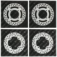 thumbnail image 1 of Niche Front Rear Brake Rotor Kit for Pontiac Sportsman 500 Ranger 800 ATV MK1006464, 1 of 4
