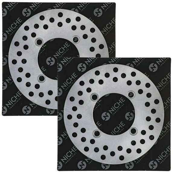 Niche Front Rear Brake Rotor Set for Honda Big Red 700 Pioneer 500 UTV 519-CRT2497R