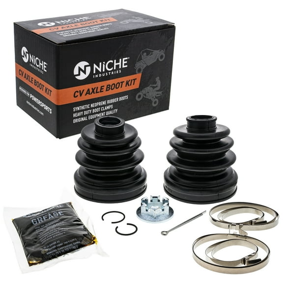 Niche Front Rear CV Axle Boot Kit for Arctic Cat 700 650 2436-112 UTV 519-KCV2220B