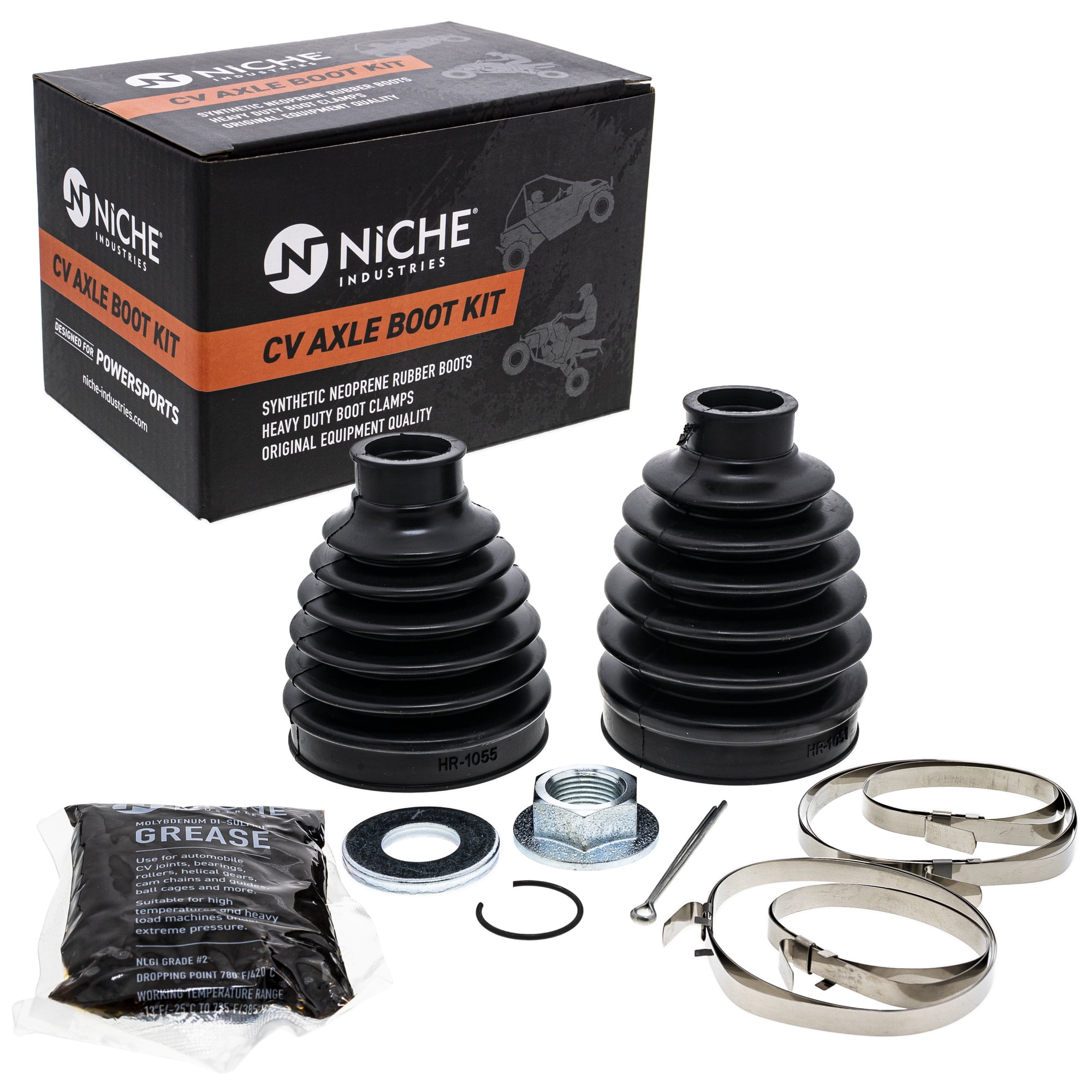Niche Front Rear CV Axle Boot Kit for Kawasaki Mule PROFX UTV 519KCV2206B