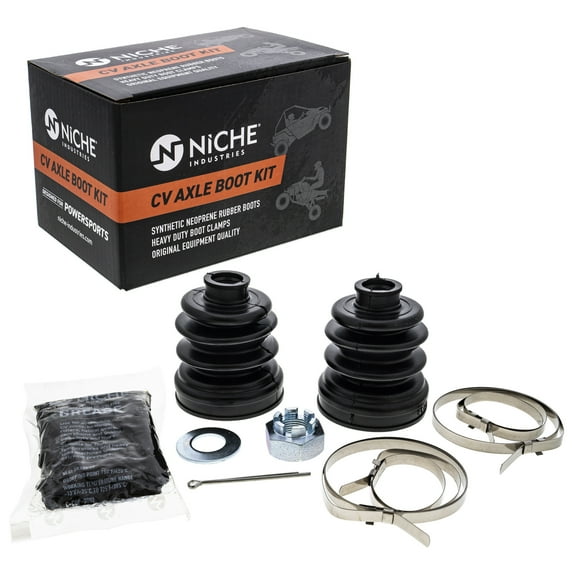 Niche Front Rear CV Axle Boot Kit for Polaris Sportsman 400 ATV 519-KCV2235B
