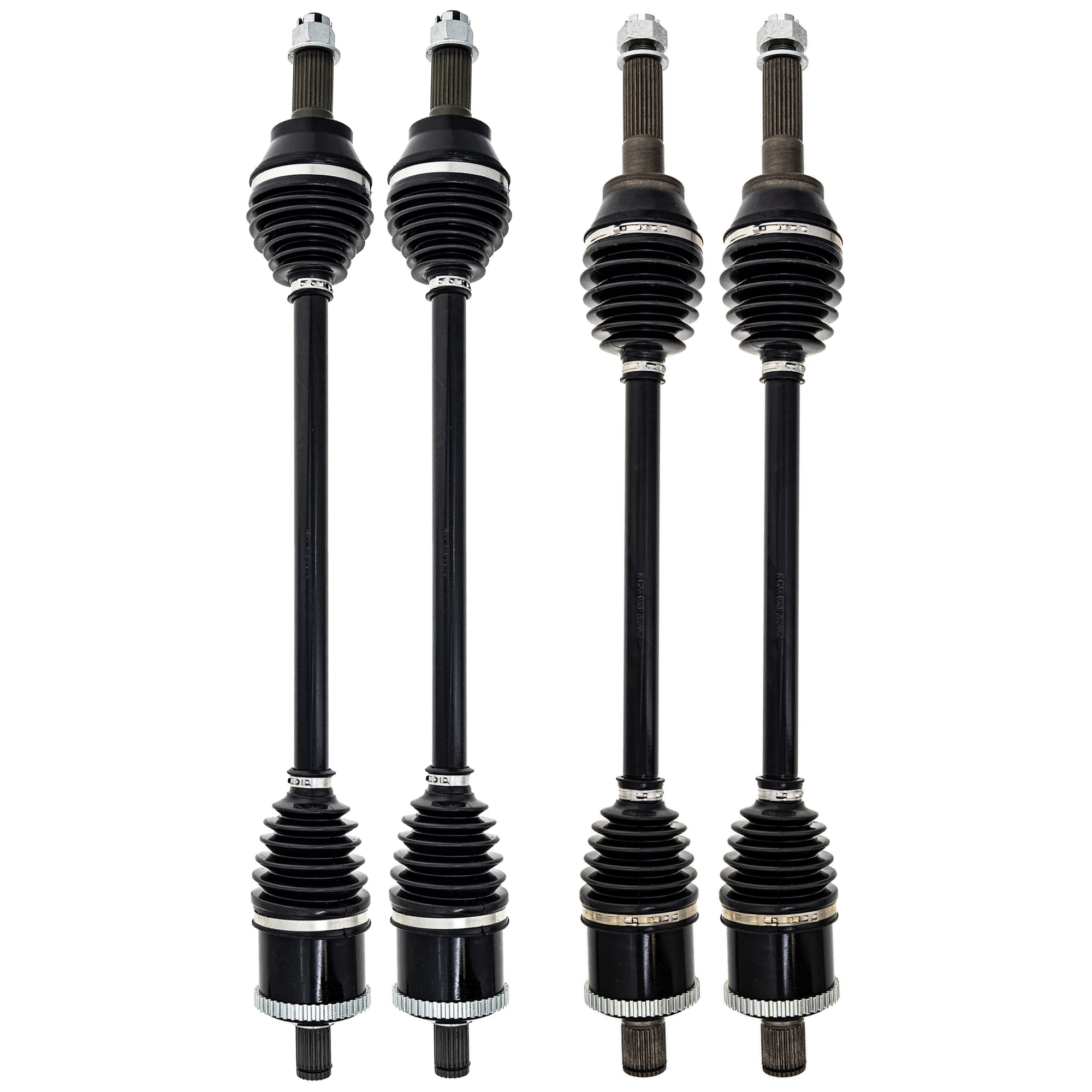 Niche Front Rear CV Axle Kit for Polaris Ranger XP 1000 EPS 1334162 ...