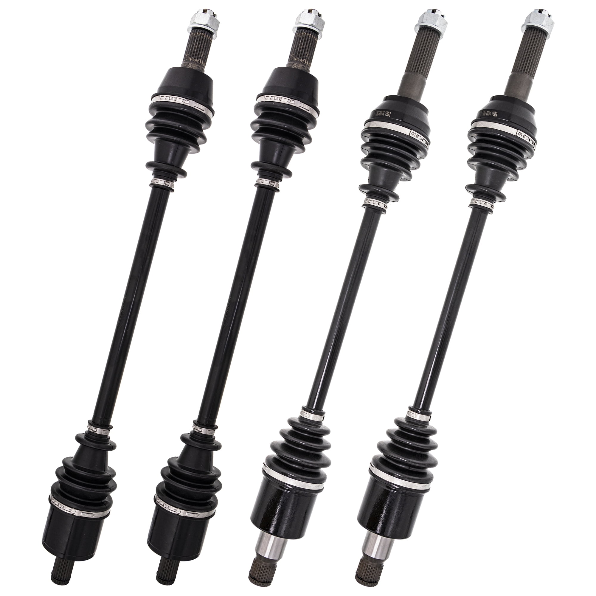 Niche Front Rear CV Axle Set Kit for Polaris RZR 4 800 UTV MK1000907
