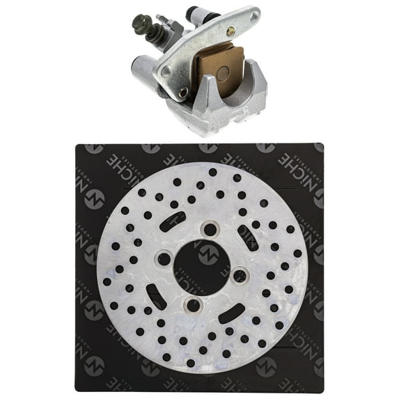 Niche Front Right Break Rotor Caliper Kit for Yamaha Wolverine Big Bear 350 MK1007849
