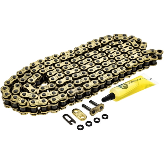 Niche Gold 428 X-Ring Chain 136 Links With Master Link Motorcycle 519-CDC2593H