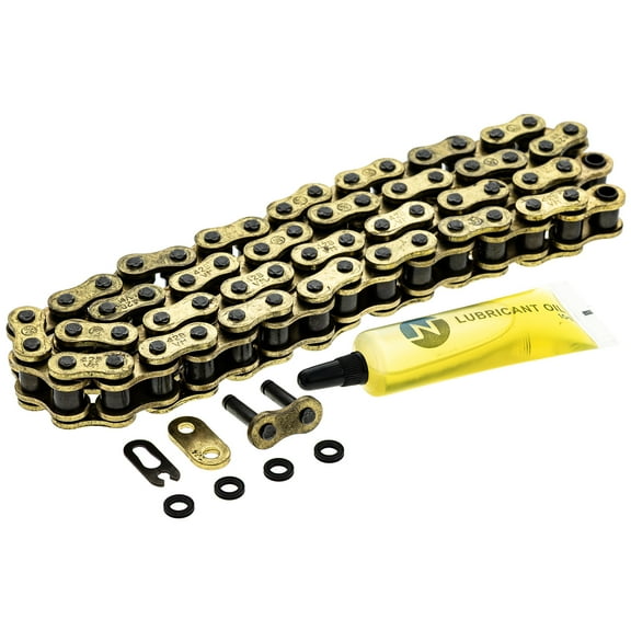 Niche Gold 428 X-Ring Chain 60 Links With Master Link Motorcycle 519-CDC2627H