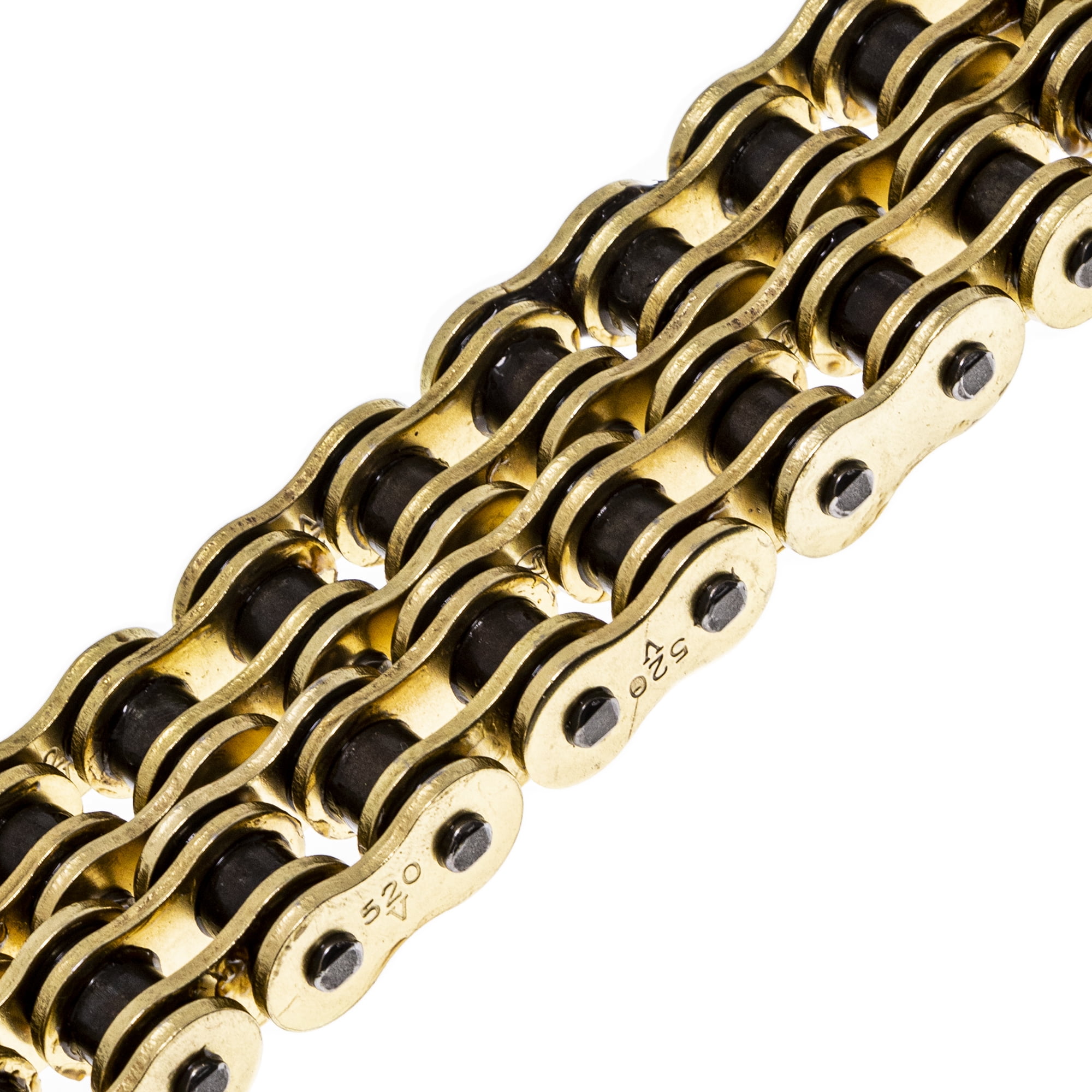 Niche Gold 520 XRing Chain 122 Links With Master Link Motorcycle 519