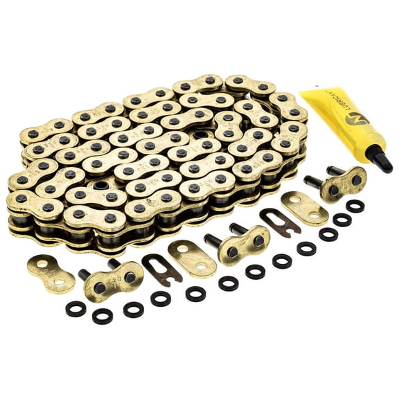Niche Gold 520 X-Ring Chain 64 Links With Master Link Motorcycle 519-CDC2419H