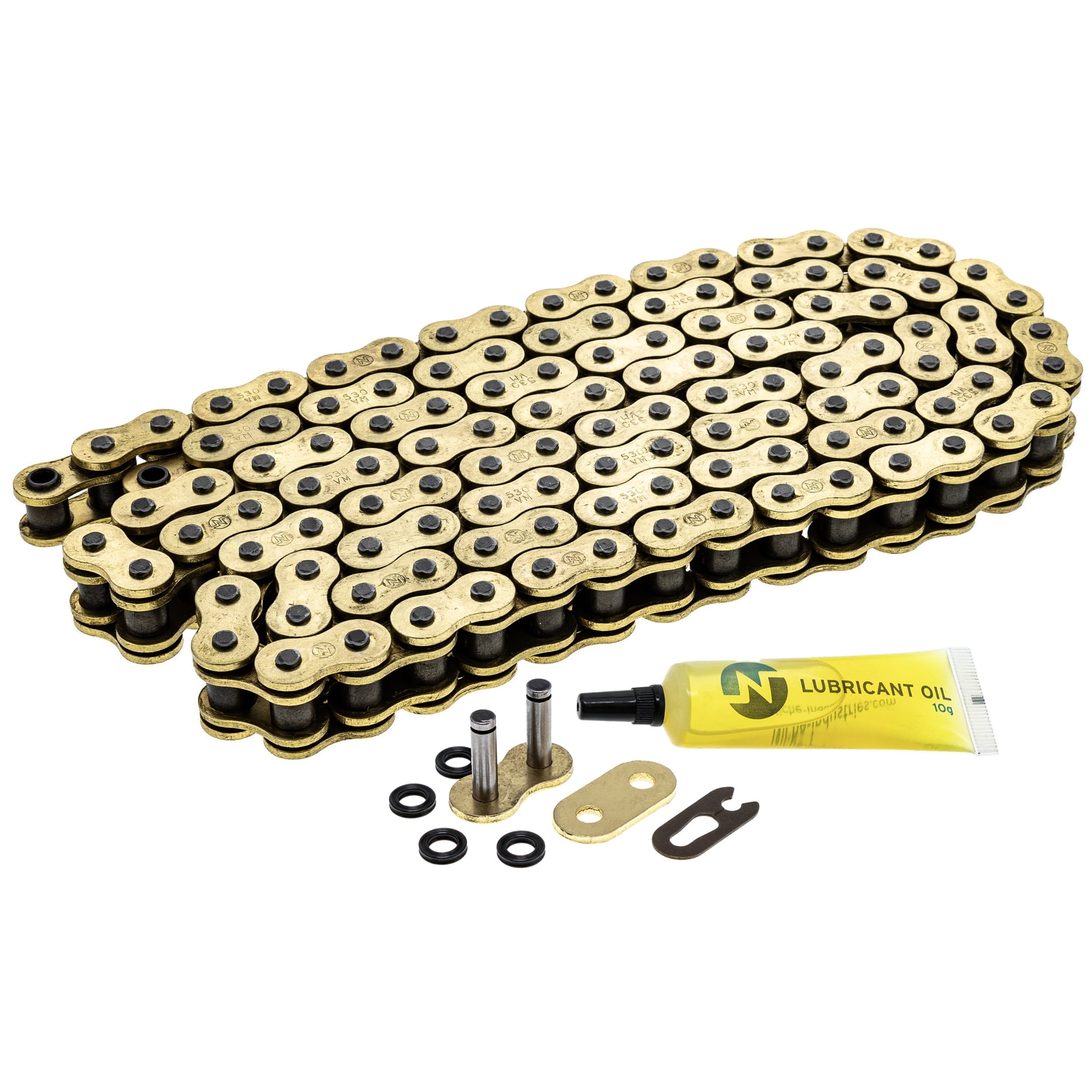 Niche Gold 530 X-Ring Chain 120 Links With Master Link Motorcycle
