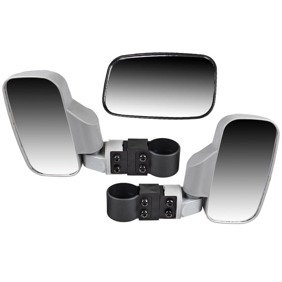 Niche Grey Breakaway Side Rear Mirror for Offroad UTV 1.75 inch Cage UTV MK1002351