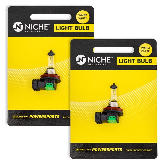 Niche H11 Headlight Bulb for Suzuki GSXR 600 750 Motorcycle 2 Pack 519-CBL2253B