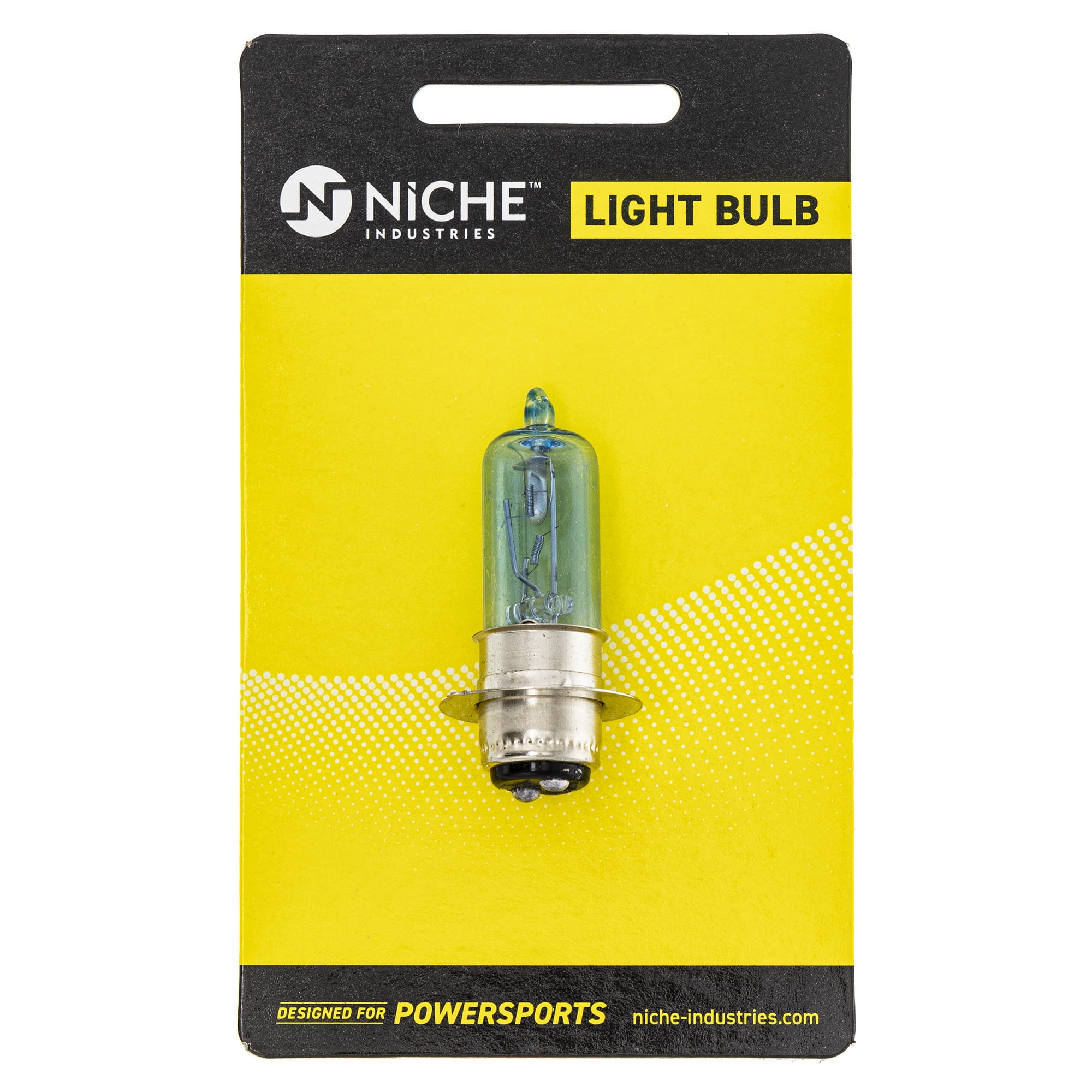 Niche Headlight Bulb for Yamaha Kodiak 450 Honda FourTrax 300 ATV 519CBL2223B