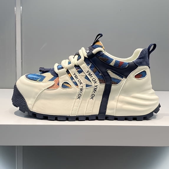 Niche High-Quality Fashion Men's Breathable New Thick-Sole Dad Shoes Casual Height-Increasing Popular Sneakers