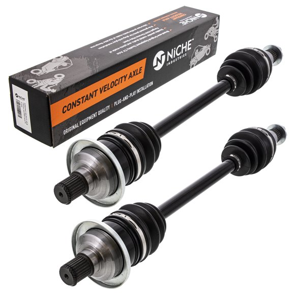 Niche High Strength Rear Axle for Arctic Cat 400 500 700 ATV 2 Pack 519-KCA2284X