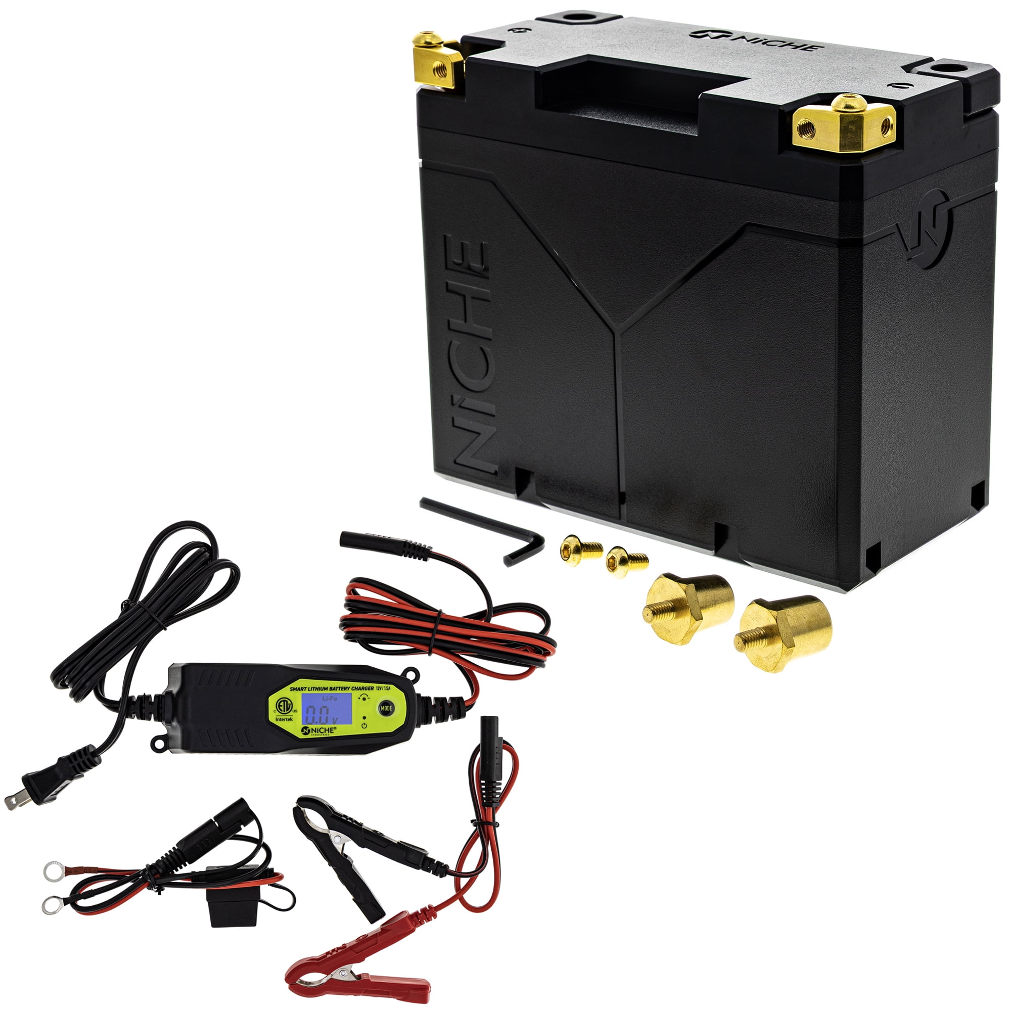 Niche Lithium Battery with Charger YTX20-BS 12V 7Ah 420A for