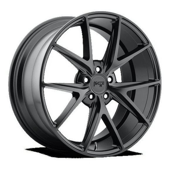 Niche M117 Misano 18X8 5X114.3 40Et 66.56Cb Matte Black Wheel