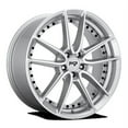 thumbnail image 1 of Niche M221 Dfs 19X9.5 5X112 48Et 66.56Cb Gloss Silver Machined Wheel, 1 of 3